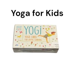 COPY - YOGI FUN Yoga Cards For Joyful Learning for Kids 40 Cards